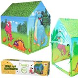 Barraca Infantil Casa Dinossauro Dm Toys Verde 3+ Dmt5885