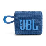 Caixa de Som JBL Go 3 Eco 4,2W RMS Bluetooth 5.3 Bateria até 5 Horas À prova d’água e poeira IP67 Azul