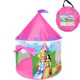 Barraca Castelo Infantil Piquenique Das Princesas Dm Toys Rosa 3+