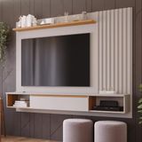 Painel Para Tv Até 65 Polegadas 1 Porta Ripado Bahamas Permóbili