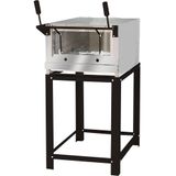 Forno Industrial Venâncio Roma Inox 80 Cm Com Pedra Refratária Gás Glp Firi80