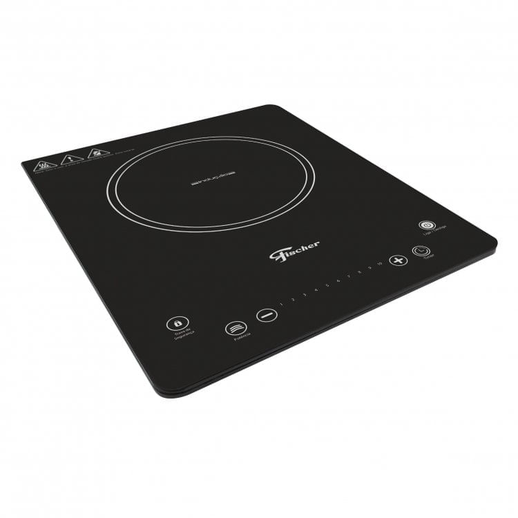 Cooktop 1 Boca Indução Vitrocerâmica 1Q 127V Fischer Preto