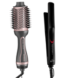 Kit Chapinha Prancha Alisadora GAMA + Escova Secador Modelador 127V ES-11 MONDIAL