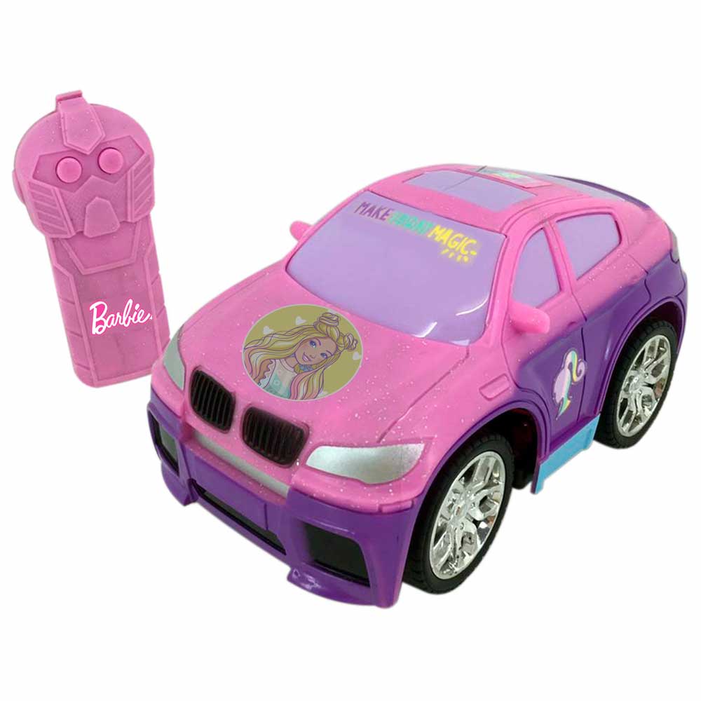 Carrinho De Controle Remoto Barbie Style Machine Candide