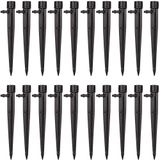 Irrigação Drippers, 8 Furos Sistema De Aspersão Ajustável, Conector De Mangueira De 4mm / 7mm, Para Jardim / Paisagem / Canteiro De Flores /