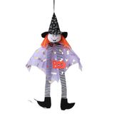 Halloween Decoration Cartoon Witch, Long Leg Skirt Pendant