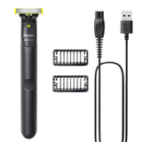 Aparador Depilador Barbeador Eletrico Philips One Blade Qp1424/10 Bivolt