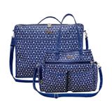 Kit 2 Peças Maternidade Jujuba Mala e Bolsa G Hug B240205 Azul Marinho