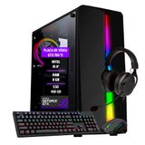 Pc Gamer I5 6º Gtx Ti 780 Ssd 480gb 8gb Ddr4 Com Teclado, Mouse E Headset Gamer