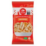 Biscoito de Polvilho Salgado Carrefour 200g