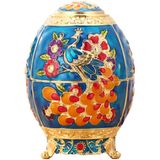 Caixa De Palito De Pressão Automática Nórdica Creative Home Living Hotel Restaurante Elegante Upscale Castle Toothpick Jar (azul)