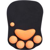 Mouse Pad Com Descanso De Pulso Mouse Pad Ergonômico Kawaii Cat Mouse Pad Silicone Gel Mouse Pad Non-slip Base Para Home / Office / Jog