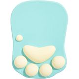 Mouse Pad Com Descanso De Pulso. Mouse Pad Ergonômico. Kawaii Cat Mouse Pad. Almofada De Rato De Gel De Silicone. Base Antiderrapante. Para