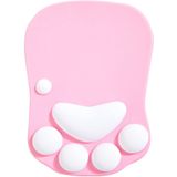 Mouse Pad Com Descanso De Pulso. Mouse Pad Ergonômico. Kawaii Cat Mouse Pad. Almofada De Rato De Gel De Silicone. Base Antiderrapante. Para