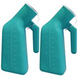 Urinar Masculino Firme Grossa Com Tampa 1000ml/32 Onça Para Camping Carro Viagem Para Casa (1000cc Male-2 Pack)