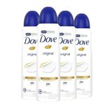 Kit Desodorante Aerosol Dove Original 150ml - 4 Unidades