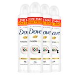 Kit Desodorante Aerosol Dove Invisible Dry 250ml - 4 Unidades