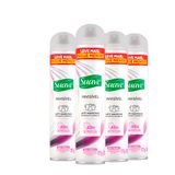 Kit Desodorante Antitranspirante Suave Invisible Feminino 200ml - 4 Unidades