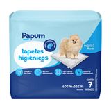 Tapete Higiênico Papum 60x55cm Para Cães De Pequeno Porte - 7 Unidades