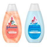 Kit Shampoo Johnson&#39;s Baby Cachos Dos Sonhos 200ml E Condicionador Johnson&#39;s Cheirinho Prolongado 200ml