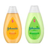 Kit Shampoo Johnson&#39;s Baby 200ml E Condicionador Johnson&#39;s Baby Cabelos Claros 200ml