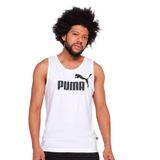 Regata Puma Essentials Masculina Branco Preto P