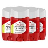 Kit Desodorante Stick Old Spice Lenha 50g - 4 Unidades