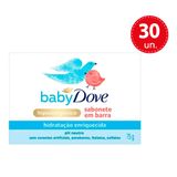 Kit 30 Sabonetes Em Barra Baby Dove Hidratação Enriquecida 75g