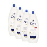 Kit 4 Sabonete Líquido Dove Nutrição Profunda 250ml