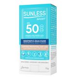 Protetor Solar Bastão Rosto Sunless Sport Fps 50 Camada Protetora Com Cor 15g