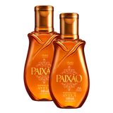 Kit 2x 100ml Óleo Corporal Paixão Amêndoa Com Avelã