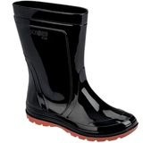 Bota Galocha Infantil Meninas Impermeável Grendene Jetsky 358 - Preto/laranja - 25