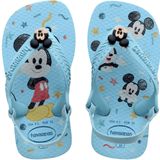 Chinelo Infantil Meninos De Dedo Casual Havaianas Baby Disney Classics 4137007 - Azul - 20