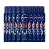 Kit Desodorante Aerosol Nivea Dry Impact Plus 150ml - 9 Unidades