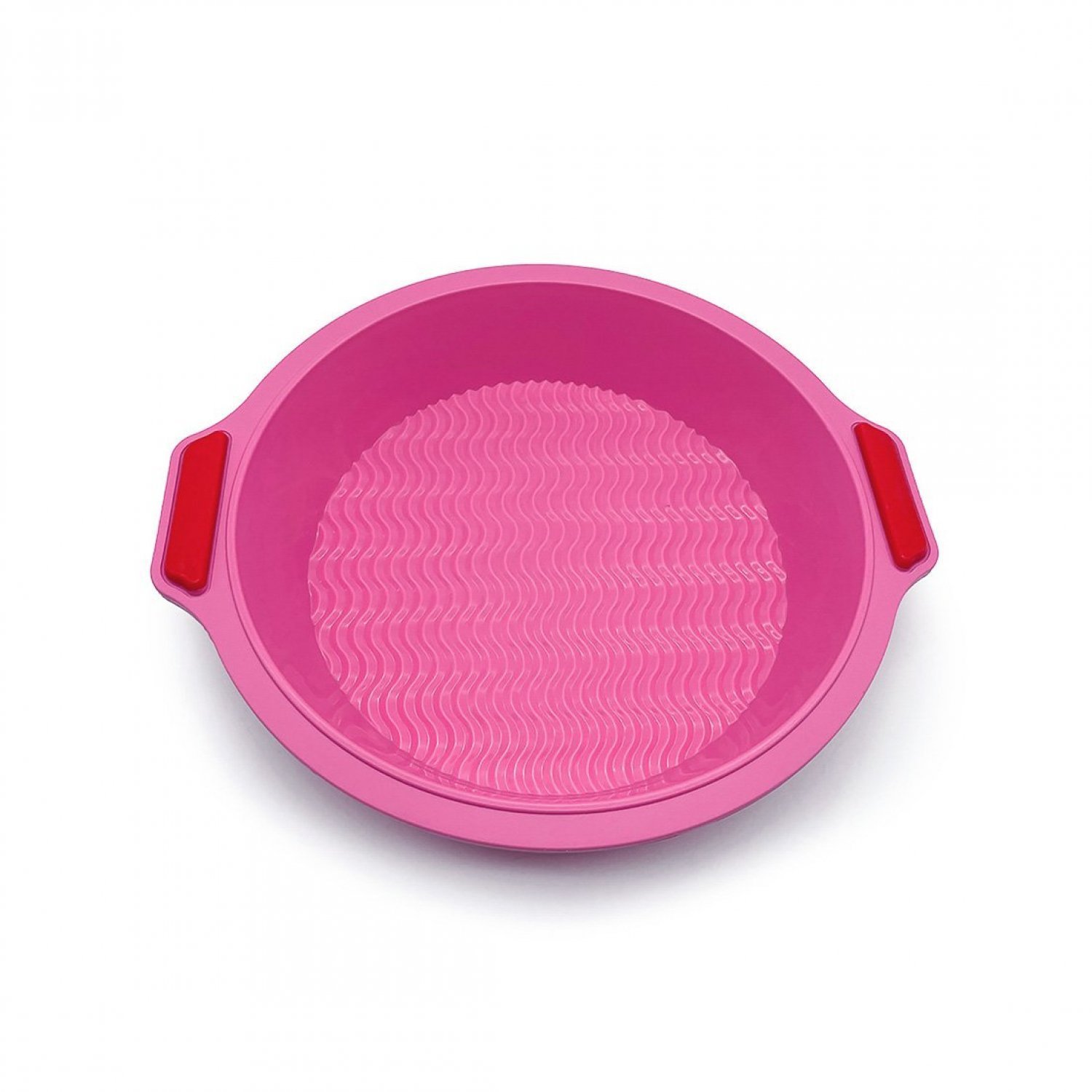 Forma Redonda De Silicone Oikos Rosa