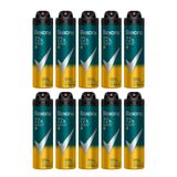 Kit 10 Desodorante Rexona Men V8 Aerosol Antitranspirante 48h 150ml