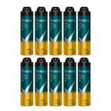 Kit 10 Desodorante Rexona Men V8 Aerosol Antitranspirante 48h 150ml