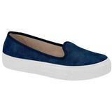 Tênis Slip On Feminino Slipper Flatform Beira Rio 4220.428.26065 - Jeans Escuro - 38