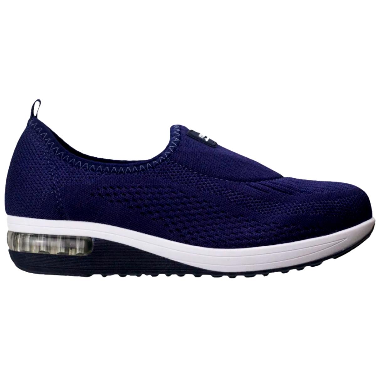 Tênis Casual Slip On Feminino Ultra Conforto Modare 7320.217.18345 - Marinho - 37