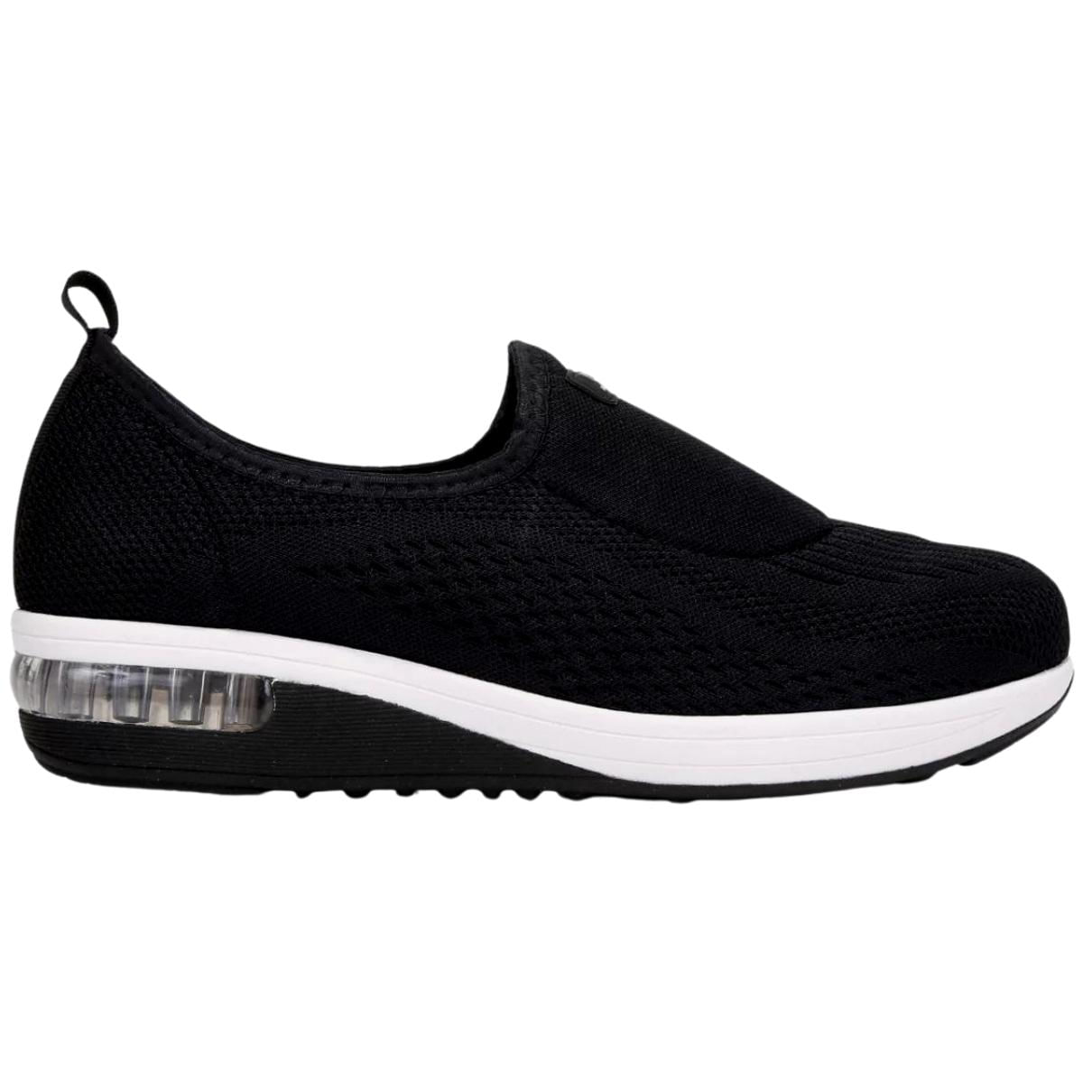 Tênis Casual Slip On Feminino Ultra Conforto Modare 7320.217.18345 - Preto - 36