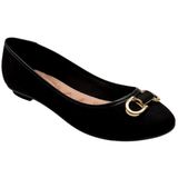 Sapatilha Alpargata Feminina Fivela Conforto Moleca 5027.1467.5881 - Preto - 35