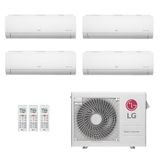 Ar-condicionado Multi Split Inverter Lg 30.000 (4x Evap Hw 12.000) Quente/frio 220v