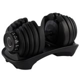 Dumbbell Halter Gallant Elite Pro 24kg Regulável Com Base