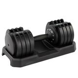 Dumbbell Halter Gallant Elite Pro 19kg Regulável Com Base