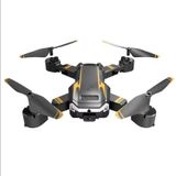 Dobrável Hd Fotografia Aérea Dual Câmera Rc Drone 1pc Preto