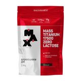 Max Titanium Mass 17500 Zero Lactose Refil 2,4kg Chocolate