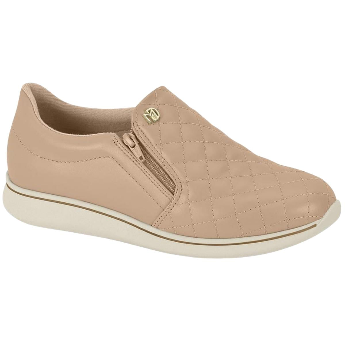 #tenis Feminino Slip On Urbano Ultra Conforto Modare 7358.224.18462 - Bege - 37