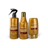 Kit Reconstrução De Brilho Banho De Verniz Forever Liss