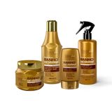 Kit Explosão De Brilho, Banho Verniz Forever Liss