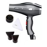 Secador De Cabelo Lizze Extreme 220v + Kit Polimento Titânio